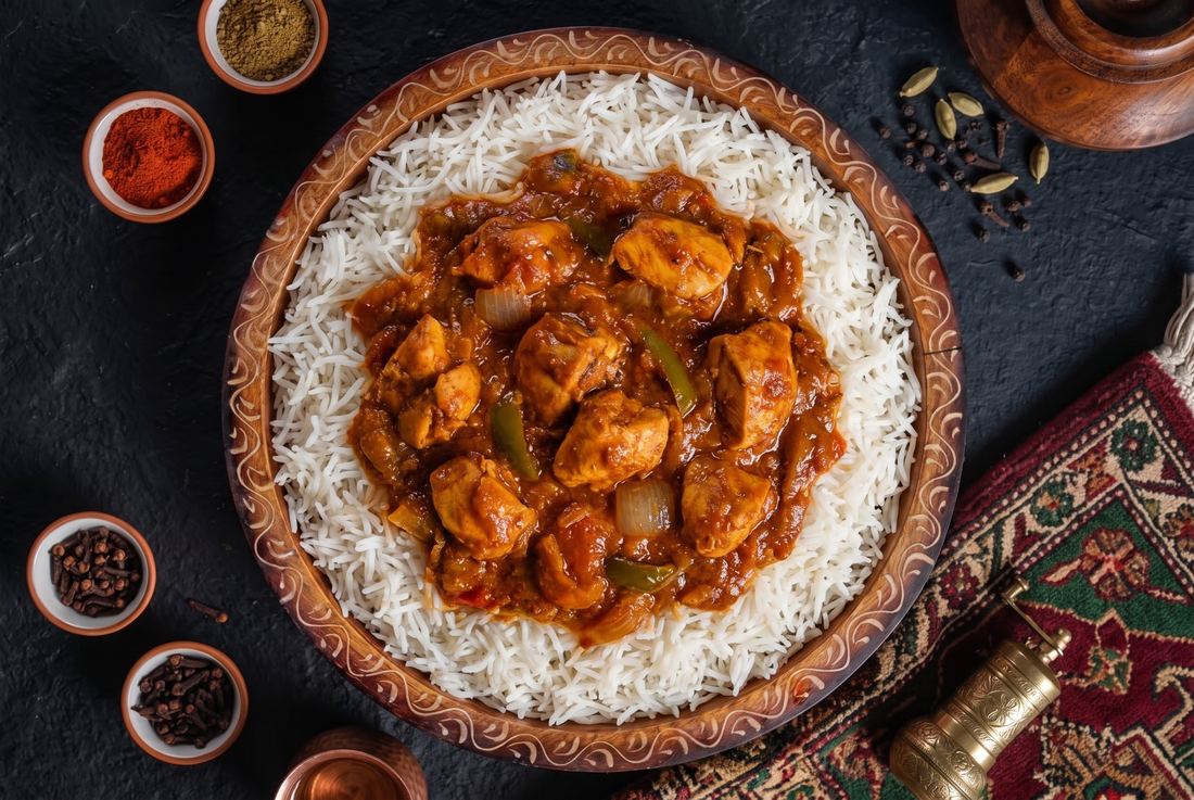 Chicken Madras Bowl