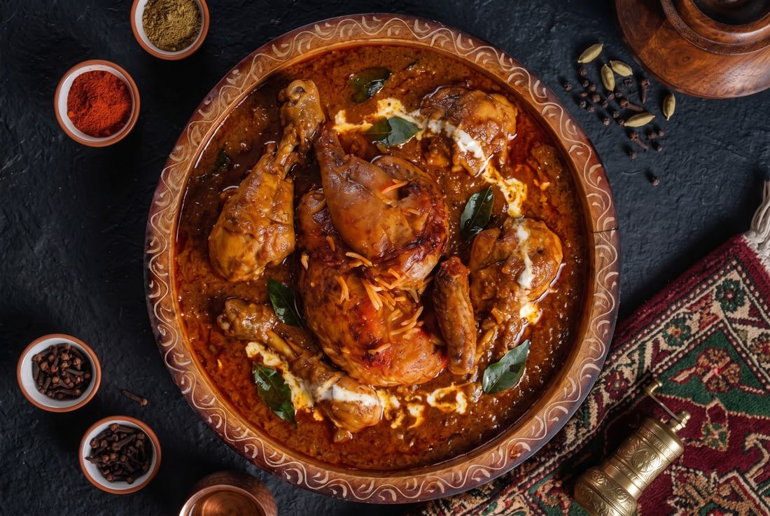 Chicken Curry avec os